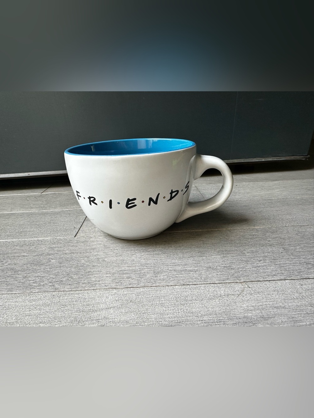 Vintage NBC Friends Oversized White Soup Coffee Tea Cereal Bowl Cup 24 Fl Oz